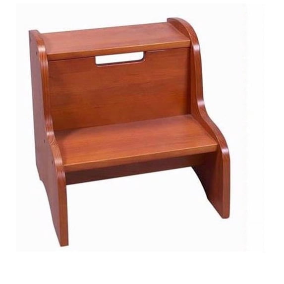 Giftmark 1404H Two Step Stool- Honey Finish