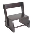 thumbnail image 1 of Giftmark 1615E Large Childrens Flip Stool Espresso, 1 of 2