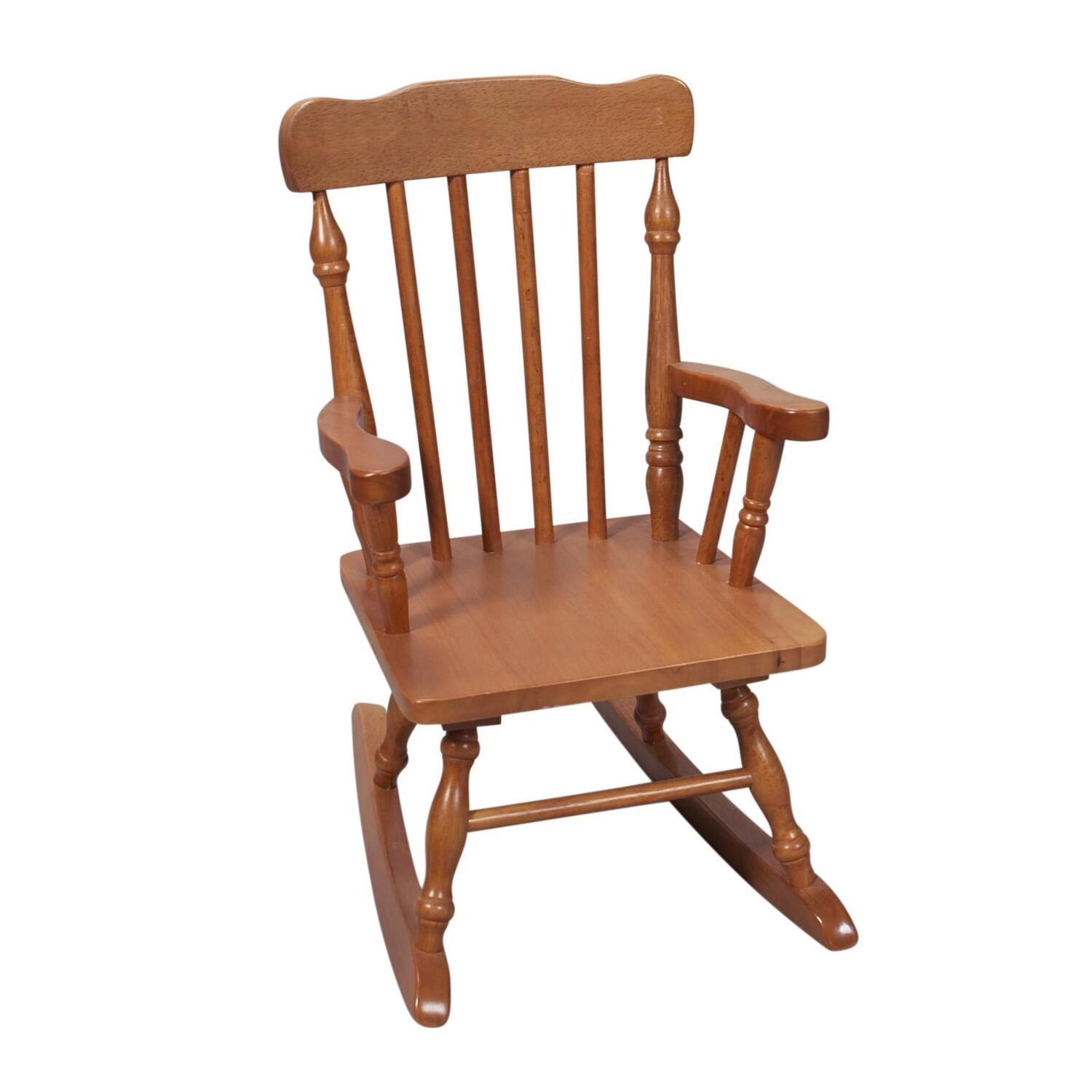 Giftmark 3100H Childs Spindle Rocking Chair Honey