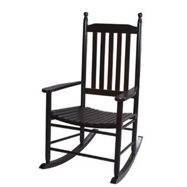 Giftmark 3400E Adult Tall Back Rocking Chair Espresso