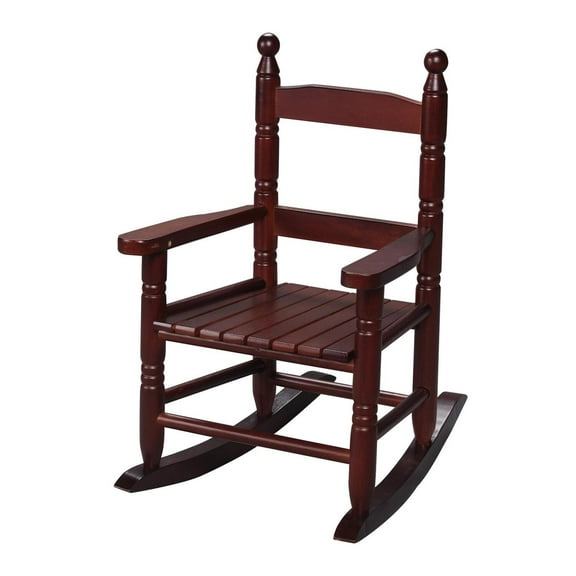 Gift Mark Children's Slat Rocking Chair-Finish:Cherry