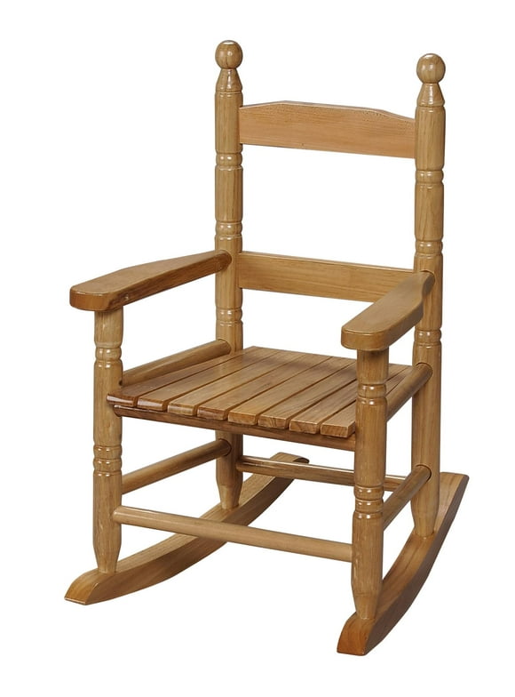 Giftmark  Child's Double Slat Back Rocking Chair Natural