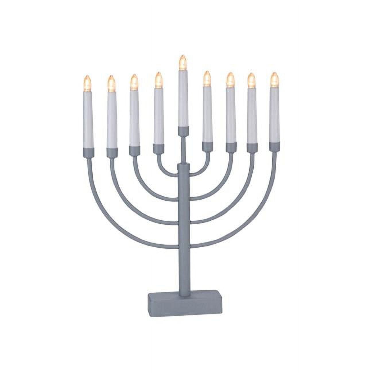 Giftmark EM-661-P Menorah with Pewter Candle Holder
