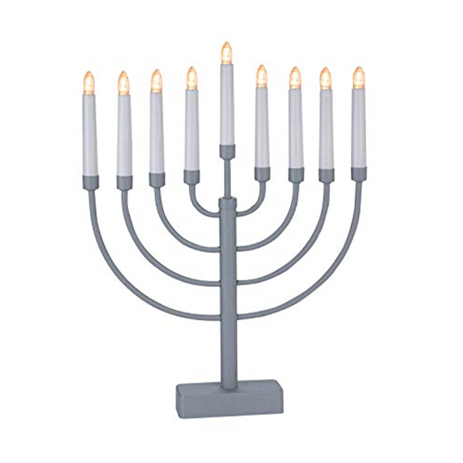 Giftmark EM-661-P Menorah with Pewter Candle Holder