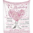thumbnail image 1 of Gifts for 11 Year Old Girls Blanket 60"X50", Birthday Gifts for 11 Year Old Girls, 11 Year Old Girl Birthday Gifts, 11 Year Old Girl Gifts Ideas, Gift for 11 Year Old Girl, 11th Birthday Gifts, 1 of 5
