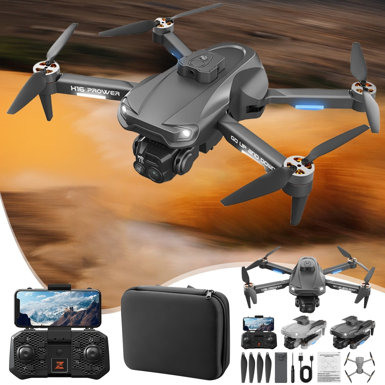 ホビーラジコン phantom - dji  Phantom 3 4k DJI Phantom 3 Professional FPV 4K Camera Drone