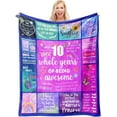thumbnail image 1 of Gifts for 13 Year Old Girl, 13th Birthday Gifts for Girls, Teen Girl Gifts 13 Years Old,13 Year Old Girl Gift Ideas, 13 Year Old Gifts, Birthday Gifts for 13 Year Blanket 50" x 60", 1 of 5