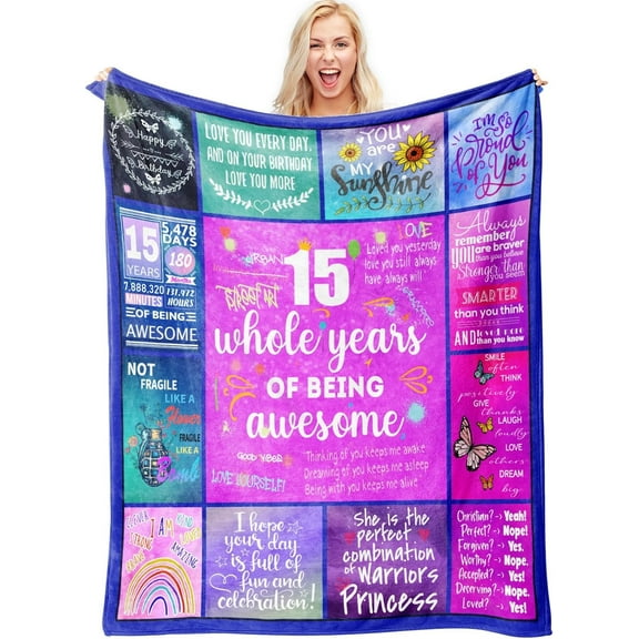 Gifts for 13 Year Old Girl, 13th Birthday Gifts for Girls, Teen Girl Gifts 13 Years Old,13 Year Old Girl Gift Ideas, 13 Year Old Gifts, Birthday Gifts for 13 Year Blanket 50" x 60"