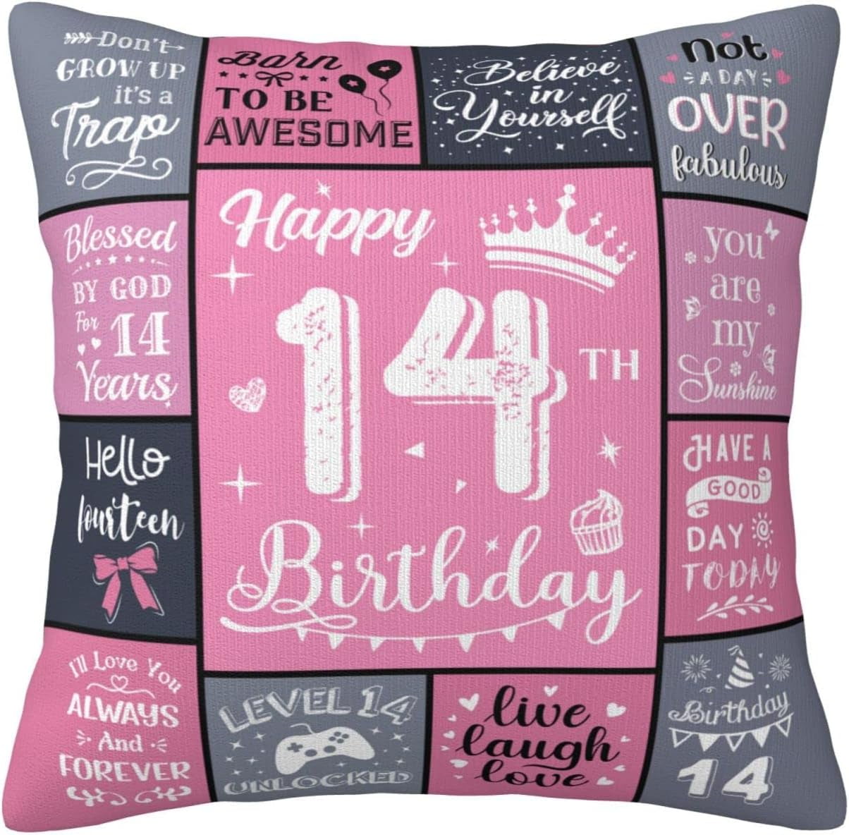 Gifts For 13 Year Old Girl Throw Pillow Covers 18x18 Inch 13 Year Old gifts-for-13-year-old-girl-throw-pillow-covers-18x18-inch-13-year-old