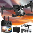 thumbnail image 1 of Gifts for 17 Year Old Boy - Drone with 1080P FPV Camera Remote Control Toys Gifts for Boys Girls with Altitude Hold Headless Speed Adjustment, Black, One Size, 1 of 9