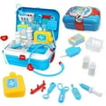 thumbnail image 1 of TiokMc Doctor Kit for Toddlers, 17-Piece Medical Play Set for 3-5 Year Old Boys & Girls, Includes Realistic Tools for Pretend Play and Learning, 1 of 7
