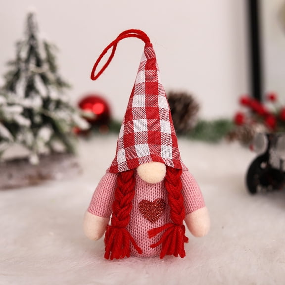 Gifts Under $5 Caoblia Christmas Gnomes Plush Decorations with Light & Sequin Hats Swedish Santa Gnomes Christmas Indoor Tabletop Party Decor Gifts Merry Christmas, Christmas Decorations