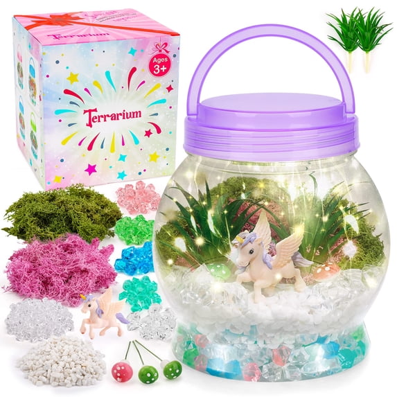 Gifts for 6-12 Year Old Girls Kids- Craft Sets Toys for Girls-Arts and Crafts Kits for Kids Age 5-6-7-8-9 Year Old Girl Birthday Presents-Night Light Toys for Girls Teen 5-11 Year Old