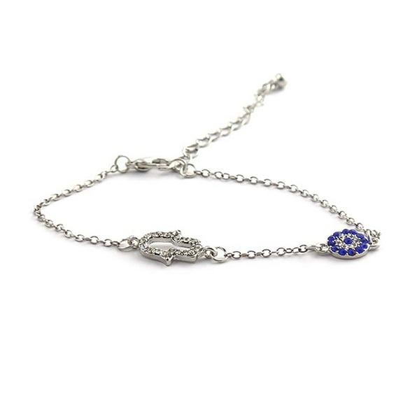 Gifts Are Blue Stylish Evil Eye Blue Bracelet or Anklet Jewelry - Good Luck Charm