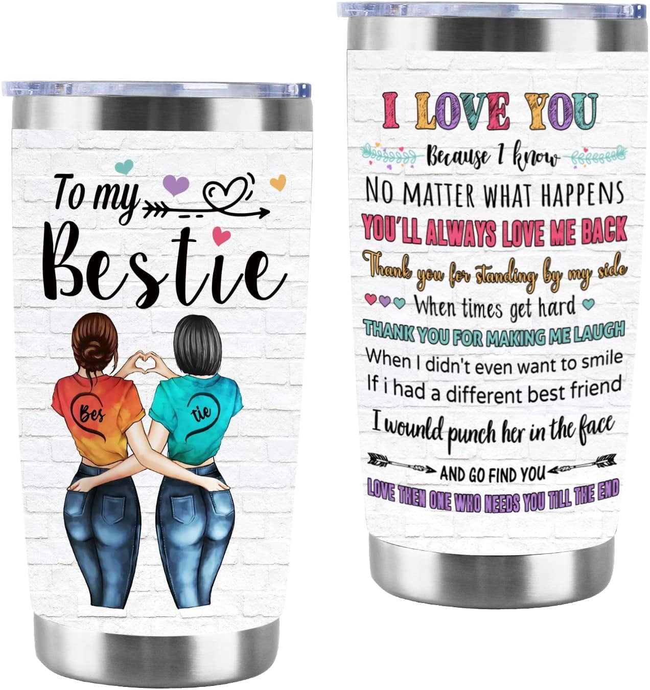 Lucky To Have You Bottle Night Light – Friendship Gift For Women Men, Home Bedroom Living Room Décor