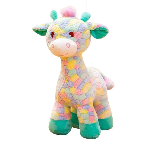Gifts for Children 30CM Stuffed for Christmas Bed Sofa Decor Plush Pillow Home Decor Fawn Plush Toy Rainbow Giraffe Plush Stuffed Toys Giraffe Doll 30CM 30CM