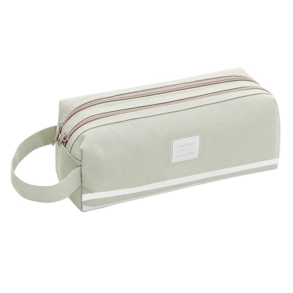 ZIPIT Half & Half Pencil Case for Adults and Teens, Large Capacity Pencil  Pouch, Mint