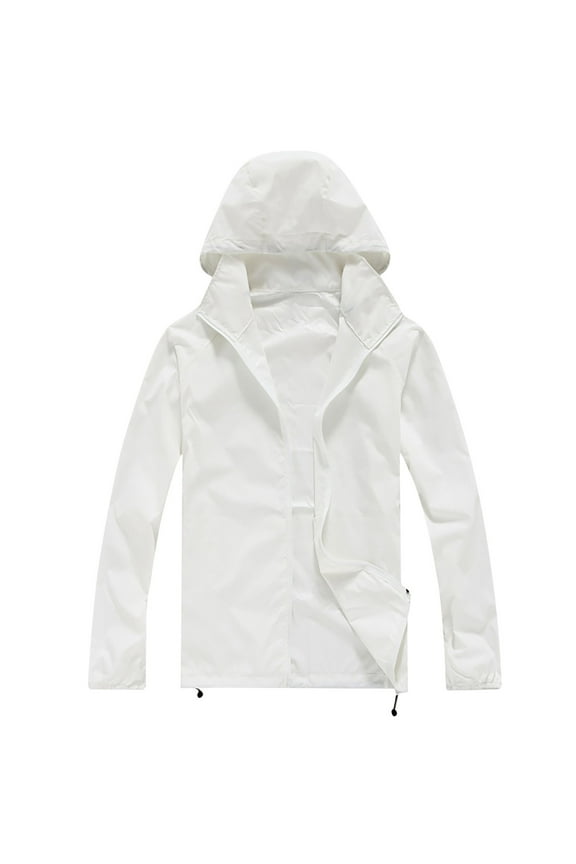 Men's Summer Hooded Sun Protection Clothing Outdoor Sports Sun Protection Clothing Proof Clothing