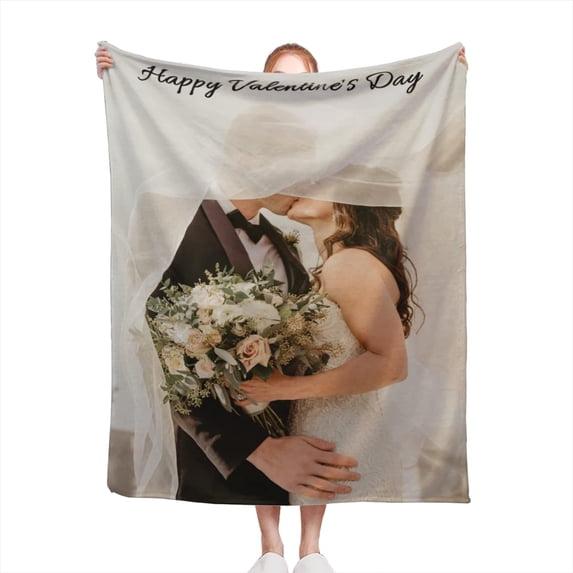 Gifts for Couple Customized Blankets with Photos for Couple Personalized Blanket with Picture Custom Blanket with Photo Collage Valentines Day Gifts for Wife Husband Girlfriend Boyfriend