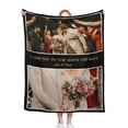 thumbnail image 1 of Gifts for Couple Customized Blankets with Photos for Couple Personalized Blanket with Picture Custom Blanket with Photo Collage Valentines Day Gifts for Wife Husband Girlfriend Boyfriend, 1 of 6