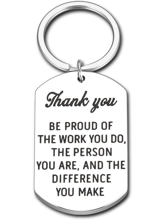 Gifts for Coworkers, Employee Appreciation Keychain Gifts for Colleague Co Worker Leaving Going Aways Farewell Retirement Going Away Gifts, Thank You Gifts for Physical Therapist Nurse Social Worker