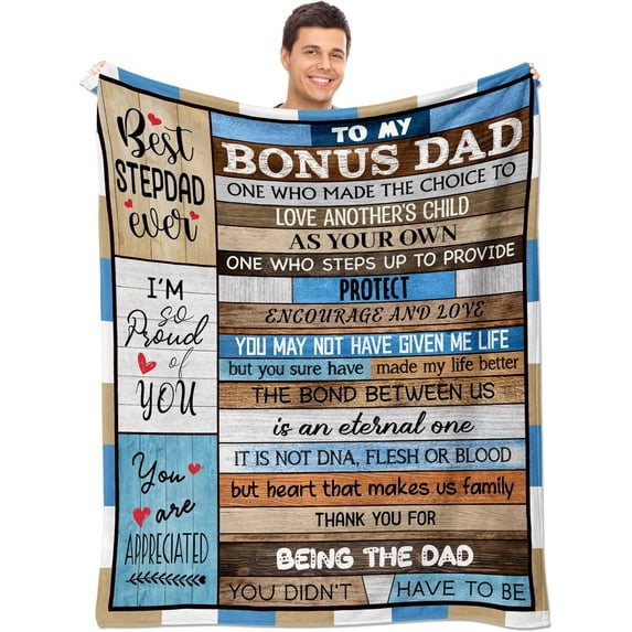 Gifts for Dad, Cool Dad Birthday Gift Idea, Gifts for Dad Who Wants Nothing, Best Dad Ever Gifts from Daughter Son, Dad Father’s Day Christmas Day Gift Blanket 50"x60"