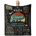thumbnail image 1 of Gifts for Dad - Dad Birthday Gift - Dad Gifts from Daughter/Son - Birthday Gifts for Dad - Dad Blanket- Gifts for Dad Who Wants Nothing - Best Dad Ever Gifts - Papa/Father Gifts Blanket 50" x 60", 1 of 5