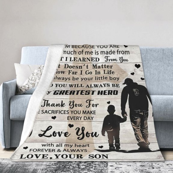 Gifts for Dad, Dad Birthday Gift, Father Gifts, Father Birthday Gifts, Gifts for Dad Who Wants Nothing, Dad Gifts for Birthday, Thanksgiving Xmas Presents, Dad Blanket 50x40