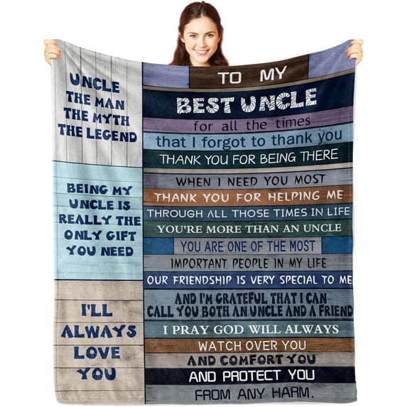 Gifts for Dad, Dad Christmas/Birthday Gift Blanket, Dad Gifts, Father Gifts, Gifts for Dad from Daughter, for Dad, Best Dad Ever Gifts, Best Gift for Dad Throw Blanket 80x60in