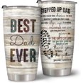 thumbnail image 1 of Gifts For Dad From Daughter Son Kids Best Birthday Gifts for Dad New Dad Step Dad Husband Men Father''s Day Best Dad Bday Present Idea For Father Bonus Dad From Son Daughter 20Oz Tumbler, 1 of 6