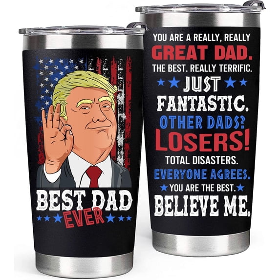 Gifts for Dad from Daughter, Son, Kids - Dad Birthday Gifts, Birthday Gifts for Dad, Dad Gifts from Daughter Son for Christmas, Fathers Day, Gifts Ideas, Funny Gifts, Novelty Dad Tumbler 20oz