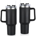 thumbnail image 1 of Gifts for Dad from Daughter, Son, Kids - Dad Birthday Gift - Super Daddio Cup Tumbler 40oz with Handle - Dad Gifts From Daughter, Son, Wife for Birthday, Fathers Day, Christmas, 1 of 3