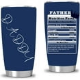 thumbnail image 1 of Gifts for Dad Mom Coffee Tumbler: Stainless Steel Insulated - Mother''s Father''s Day Anniversary Birthday Funny Parents Gifts from Daughter Son - To My Best Daddy Mom Tumblers Tea Cup 20Oz (daddy), 1 of 5