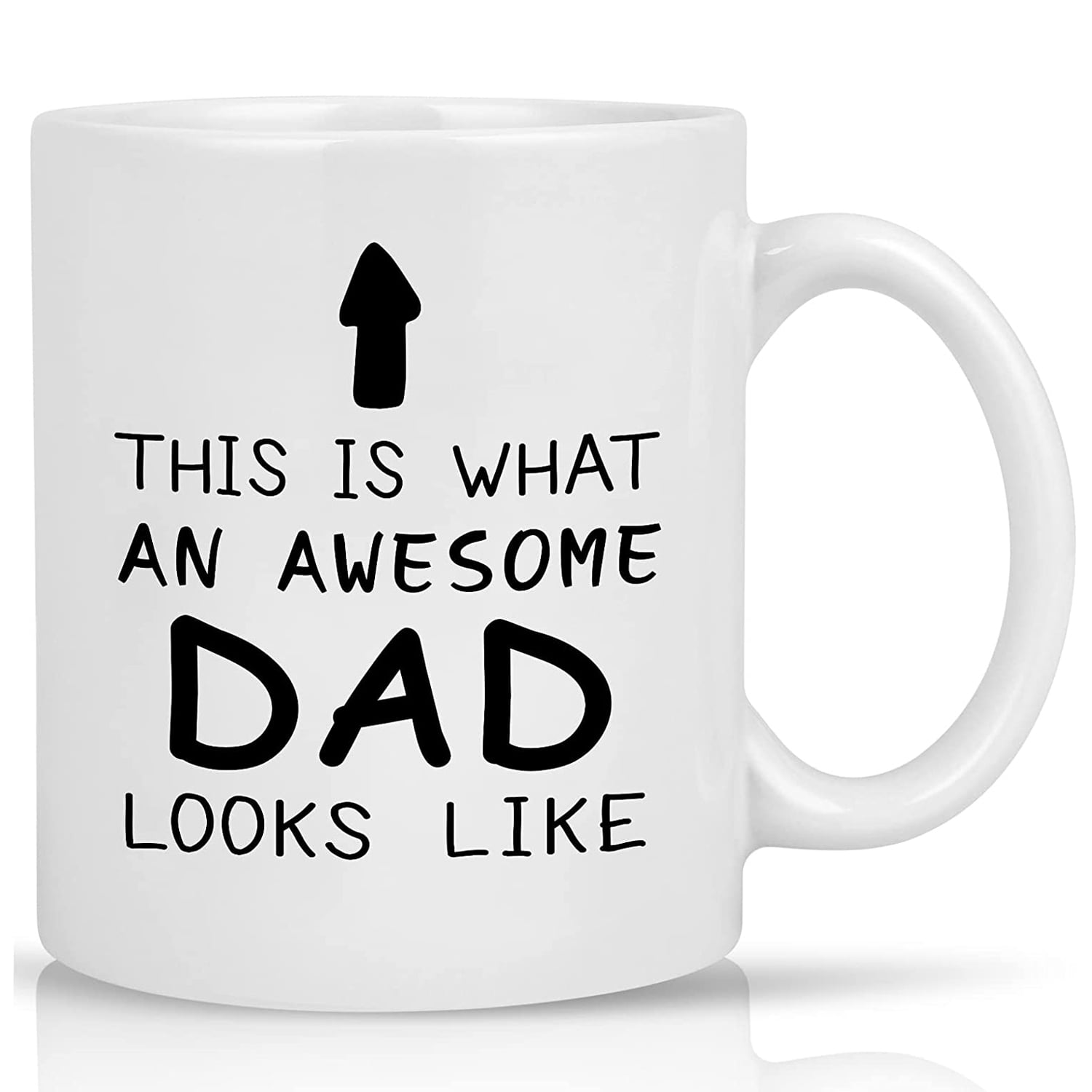 Gifts for Dad This Is What An Awesome Dad Looks Like Mugs, Father's