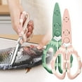 thumbnail image 1 of Gifts Dianli Multifunctional Household Kitchen Scissors Strong Chicken Meat Shears Food Grade Stainless Steel Multipurpose Cutter for Meat Fish Vegetables End-of-Season Clea-rance Discounts, 1 of 4