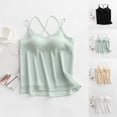 thumbnail image 1 of Gifts Dianli Pajama Set Loungewear Women's Chiffon V Neck Summer Suspender Camisole With Padded Cup Lightweight Sheer Soft Breathable Homewear Nightwear, 1 of 6
