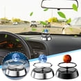 thumbnail image 1 of Gifts Dianli Solar Rotating Hovering Car Aroma Diffuser 10ml Magnetic Floating Scent Orb, Dashboard Air Freshener With Auto Rotation And Gentle Fragrance Release For Vehicle Interior Ambience, 1 of 9