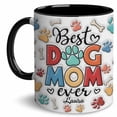 thumbnail image 1 of Gifts For Dog Mom - Gifts For Mom, Mother - Best Dog Mom Ever Cup - Thanksgiving Birthday Gifts For Dogs Lover Dogs Owner From Daughter Son Husband - Present For Sister, Friend, 1 of 6