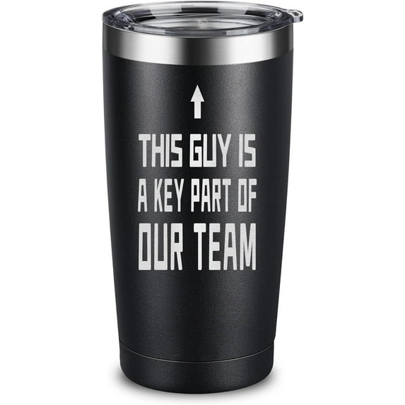 Gifts for Employees Appreciation Gifts for Men Women - Thank You Gifts for Men Office Staff, Coworker, Boss, Leader, Mentor Inspirational Appreciation Tumbler, 20 Oz Engraved Tumbler