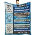 thumbnail image 1 of Gifts for Fathers Day for Uncle from Daughter, Birthday Gifts for Uncle Who Wants Nothing to My Uncle Soft Throw Blanket Christmas Bday Present for Uncle from Sons Size 50"x60", 1 of 5