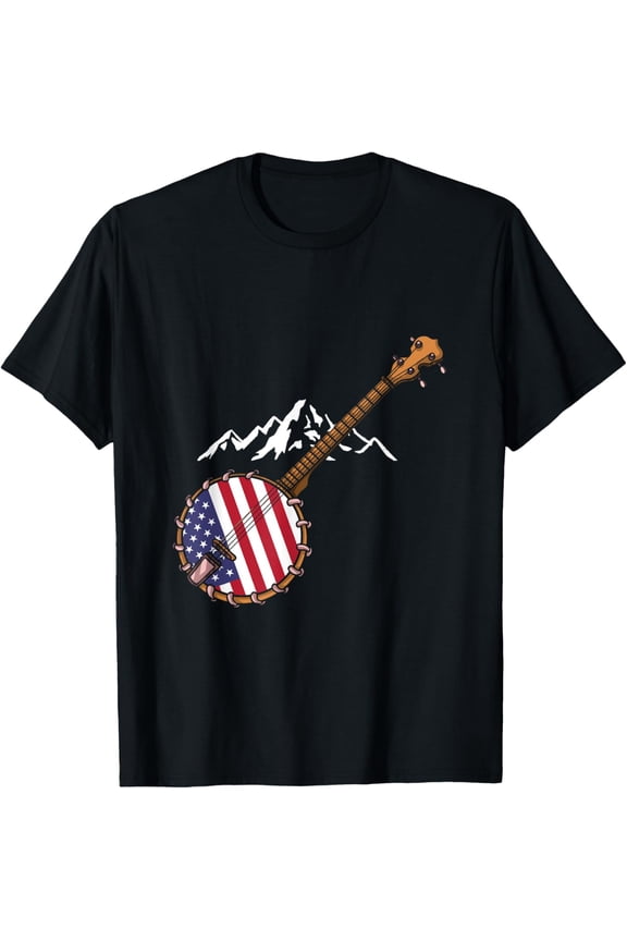 Gifts For Bluegrass Lovers Banjo Men Women Mandolin Kentucky T-Shirt