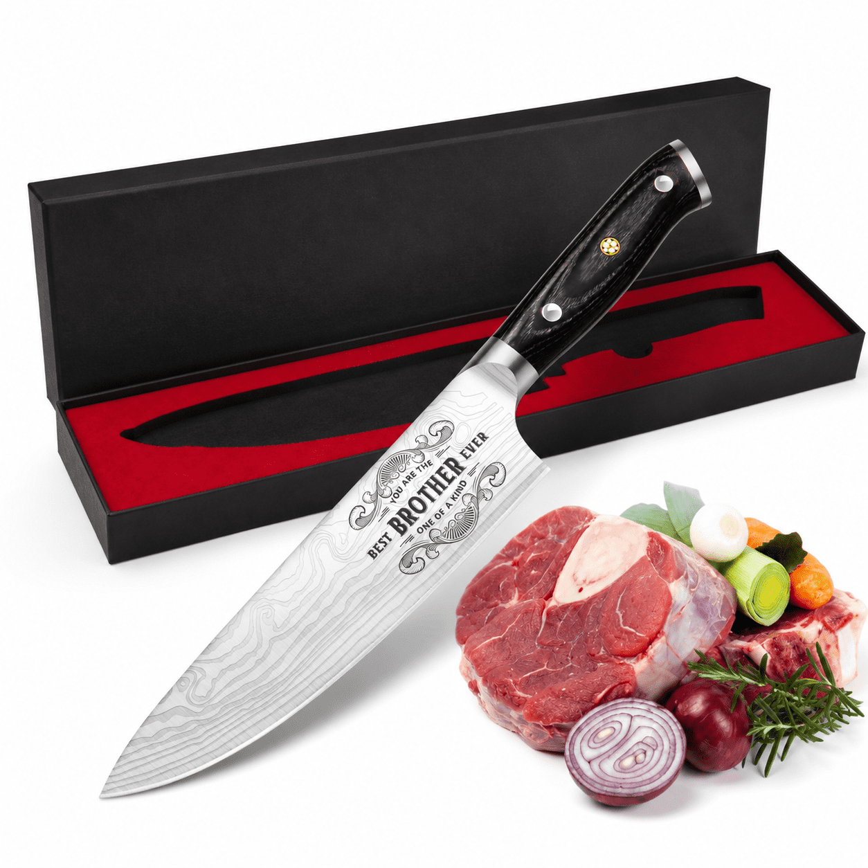 Gifts For Brother Men Kitchen Cooking Birthday 8 Inch Professional High ...