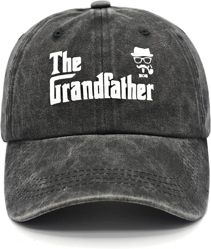 Cool Dad Baseball Cap With Leather Patch - Father's Day & Birthday Gifts-397858