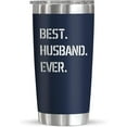 thumbnail image 1 of Gifts For Husband From Wife, Anniversary, Valentines Day, Christmas, Birthday Gifts For Men, Him, Romantic I Love You Husband Gift Ideas, Husband 20 Oz Stainless Steel Tumbler For Men, 1 of 6