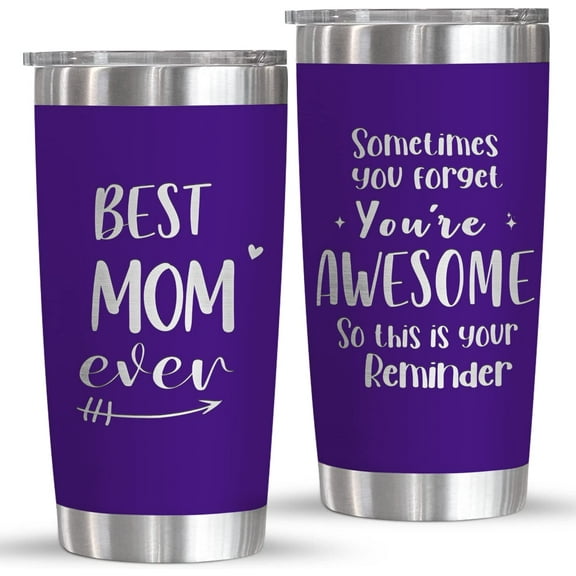 Gifts For Mom From Daughter Son - Birthday, Christmas, Mothers Day Gifts For Mom, Mother Gifts Laser Engraved Tumbler - Mom Gifts Idea For Mom - First Mom, New Mom Gifts For Women - Mom 20 Oz Tumbler