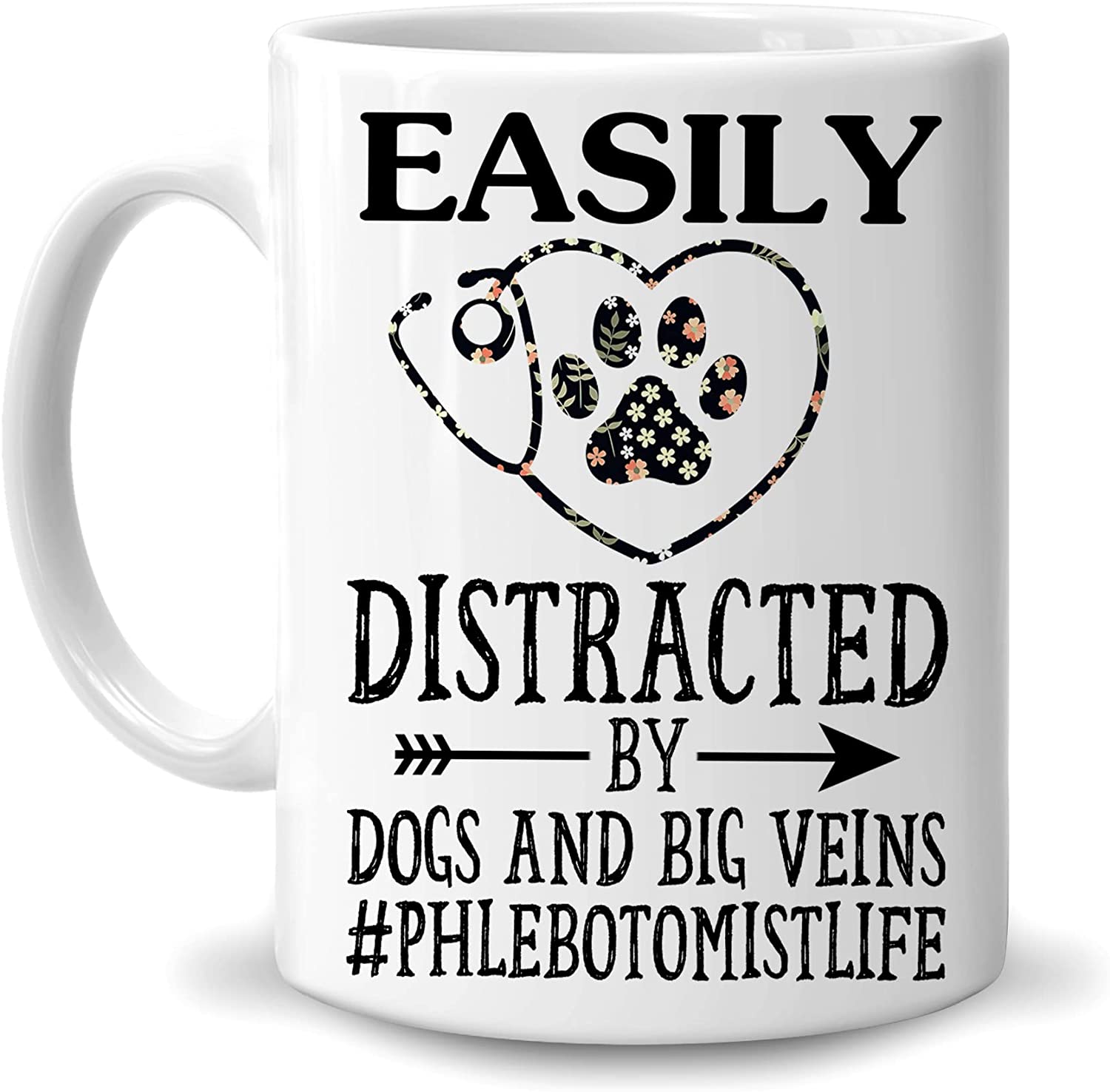 Funny PHLEBOTOMIST Gift Travel Mug for Men and Women for Birthday