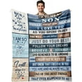 thumbnail image 1 of Gifts For Son Blanket 60"X80", Son Gifts From Mom/Dad, Adult Son Gift Ideas, Birthday Gifts For Son, To My Son Gifts From Mom, Gifts For Son From Mom, Gifts For Adult Son, To My Son Gifts Throw, 1 of 6
