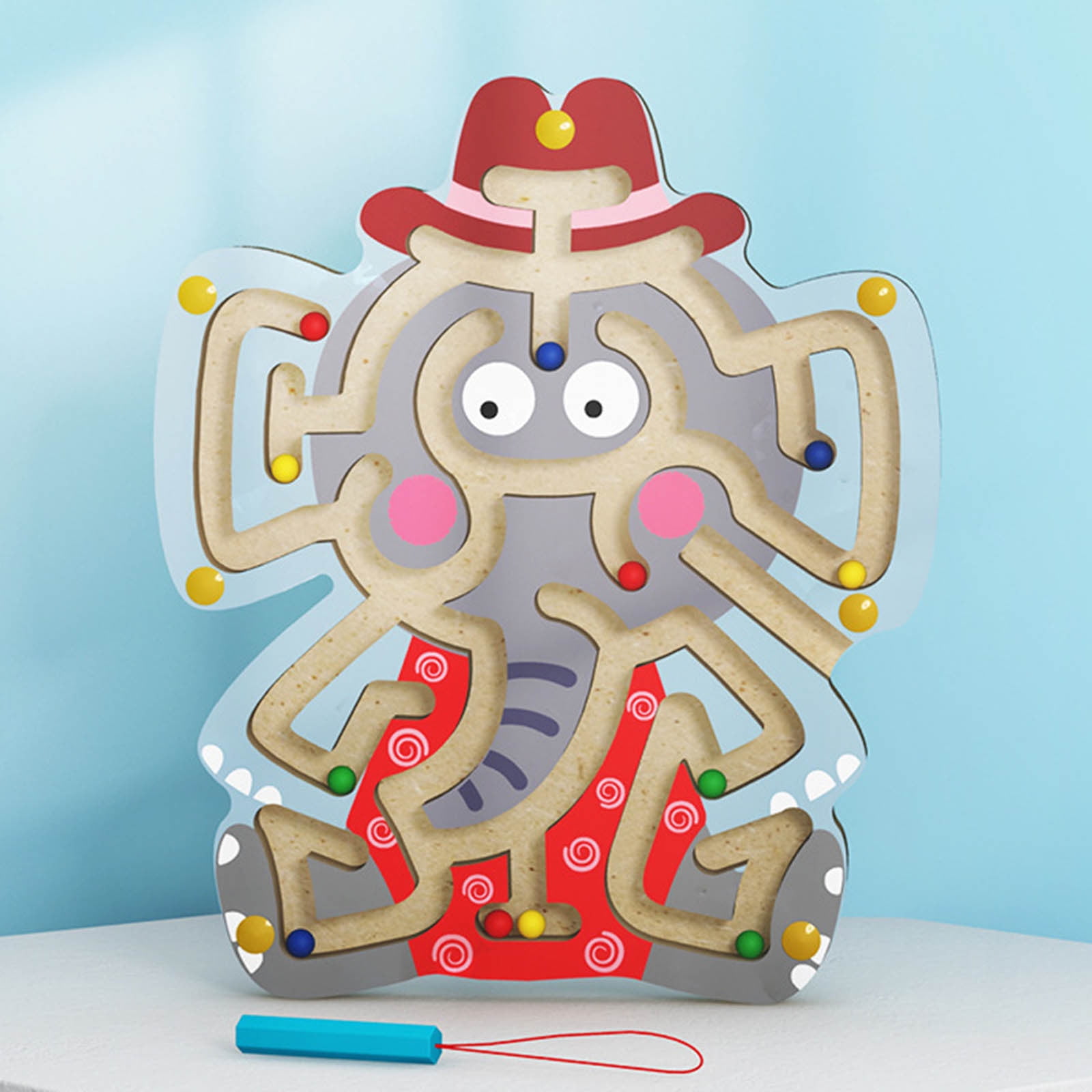 Gifts Full Of Thought Wooden Maze Toys For Kids Animal Interactive