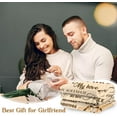 thumbnail image 1 of Gifts for Girlfriend Blanket - Girlfriend Birthday Gifts from Boyfriend, Anniversary Blanket Gifts for Girlfriend, Romantic Gifts for Her - Girlfriend Gifts for Valentine''s Day, 1 of 6