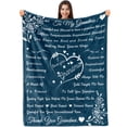 thumbnail image 1 of Gifts for Grandma, Birthday Gifts for Grandma, Kainsy I Love You Grandma Gift Blanket, with Printed Blanket, Unique Grandma Gift from Granddaughter or Grandson, Thanksgiving, Christmas, 1 of 8
